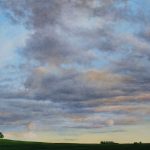 © Benoit Moreau - Ciel/terre - huile sur toile - 65 x 81 cm - 2025
