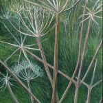 © Benoît Moreau - Dans l’herbe - 120x35 cm - 2025