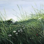 © Benoît Moreau Dans l'herbe XI - Huile sur toile 27x35 cm - 2023