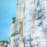 © Benoît Moreau - Falaises côté Yport - huile sur toile - 60 x 40 cm - 2006 Collection particulière – France