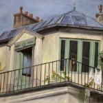 © bmo - La maison de Mon Oncle - -Huile sur toile - 80 x 100 cm