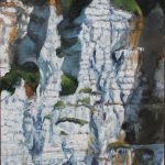 © Benoît Moreau - Paréidolie N°47 - huile sur toile - 35x27 cm- 2025