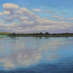 © Benoit Moreau - Seine à Villequier 1/3 - huile sur toile - 60 x 73 cm - 2026