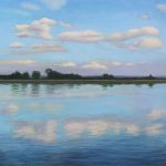 © Benoit Moreau - Seine à Villequier 2/3 - huile sur toile - 60 x 80 cm - 2026