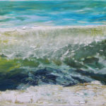 © Benoît Moreau - Vague n°21120 - huile sur toile - 22 x 27 cm – 2020