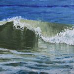 © Benoît Moreau - Vague n°4526 - huile sur toile - 22 x 27 cm – 2026