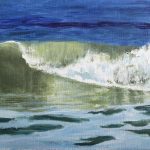 © Benoît Moreau - Vague n°6526 - huile sur toile - 22 x 27 cm – 2026