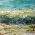 © Benoît Moreau - Vague n°11120 - huile sur toile - 22 x 27 cm – 2020