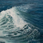© Benoît Moreau - Vague n°41120 - huile sur toile - 22 x 27 cm – 2020