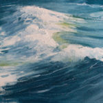 © Benoît Moreau - Vague n°4421 - huile sur toile - 22 x 27 cm – 2021