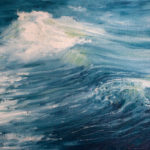 © Benoît Moreau - Vague n°5421 - huile sur toile - 22 x 27 cm – 2021