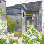 © Benoît Moreau - Père-Lachaise - Village - 40 x 40 cm - huile sur toile - 2012