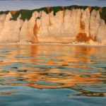 © Benoît Moreau - 2020 - Falaises- reflets -100 x 200 cm - huile sur toile