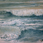 © Benoît Moreau- Vague 2019 - huile sur toile - 22 x 27 cm - collection particulière